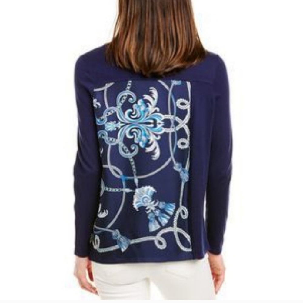 J. Mclaughlin Cashmere Blend Notting Sweater - image 3